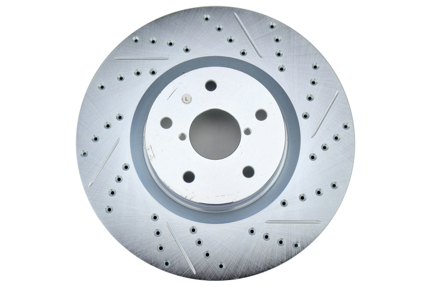 Stoptech C-Tek Sport Drilled and Slotted Rotor Single Front Left - 2005-2017 Subaru STI