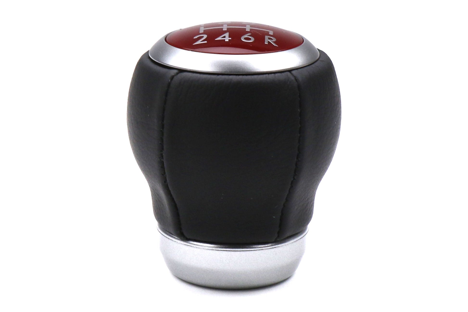 Subaru OEM STI Leather Shift Knob - Subaru 6MT Models (inc. 2004-2021 STI / 2015-2021 WRX)
