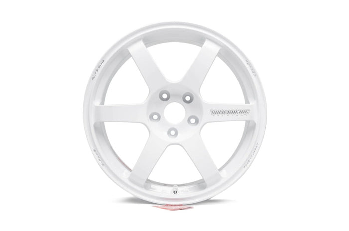 Volk Racing TE37 Saga S-Plus Dash White 18x9.5 +38 5x114.3 (Single Wheel) - 2015-2023 Subaru WRX / 2015-2021 STI / 2019-2023 Forester