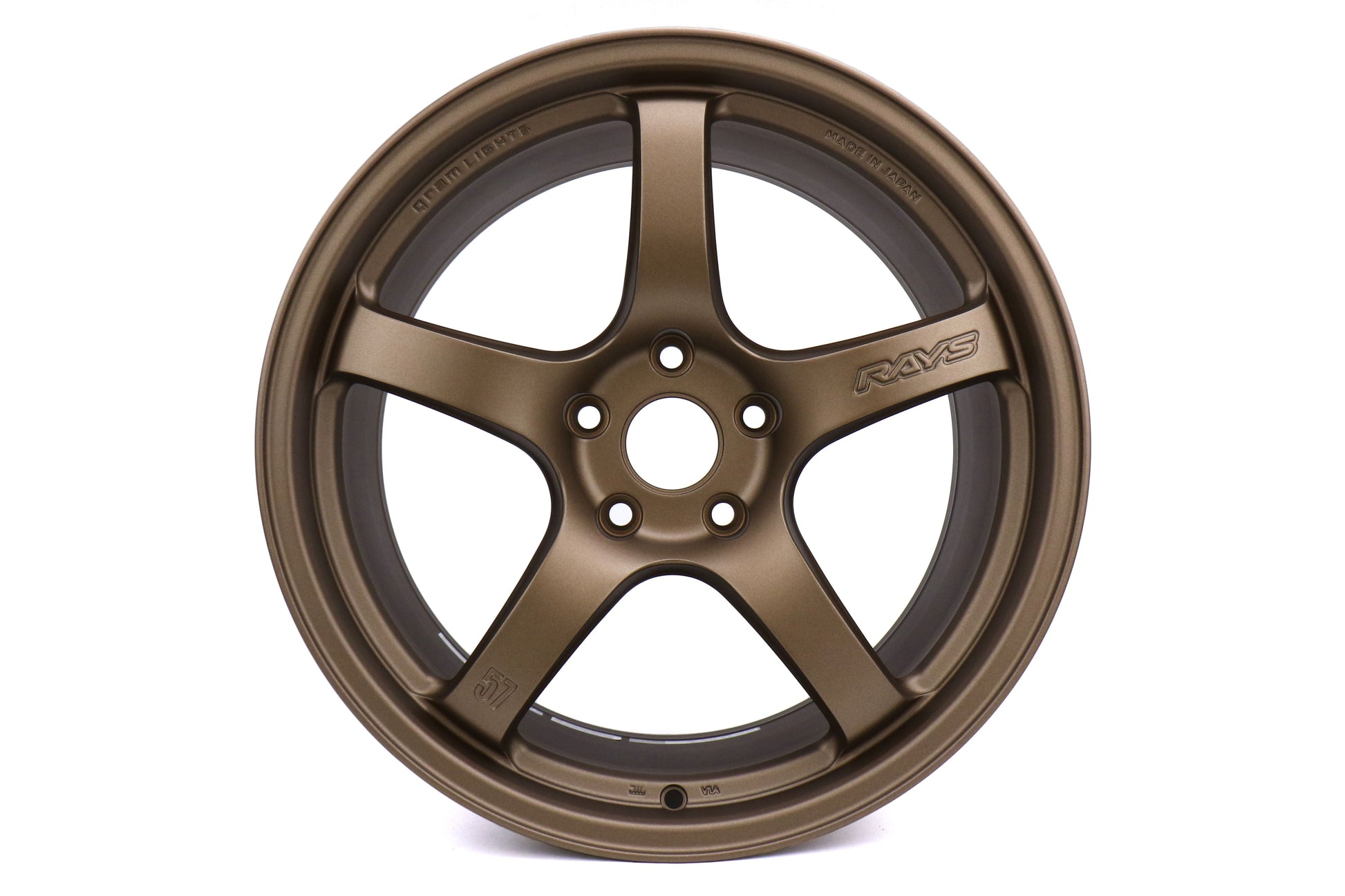 Rays Gram Lights 57CR Bronze 18x9.5 +38mm 5x114.3 (Single Wheel) - 2015-2024 Subaru WRX / 2015-2021 STI / 2019-2024 Forester