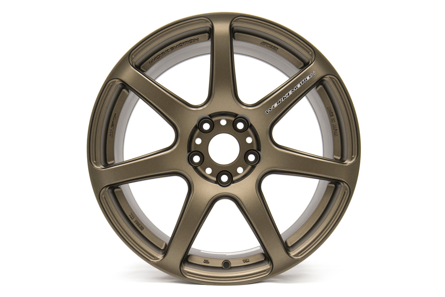 Work Wheels Emotion T7R  Matte Bronze (Middle Concave) 18x8.5 +38 5x114.3 (Sold As Pair) - 2015-2024 Subaru WRX / 2015-2021 STI / 2019-2024 Forester