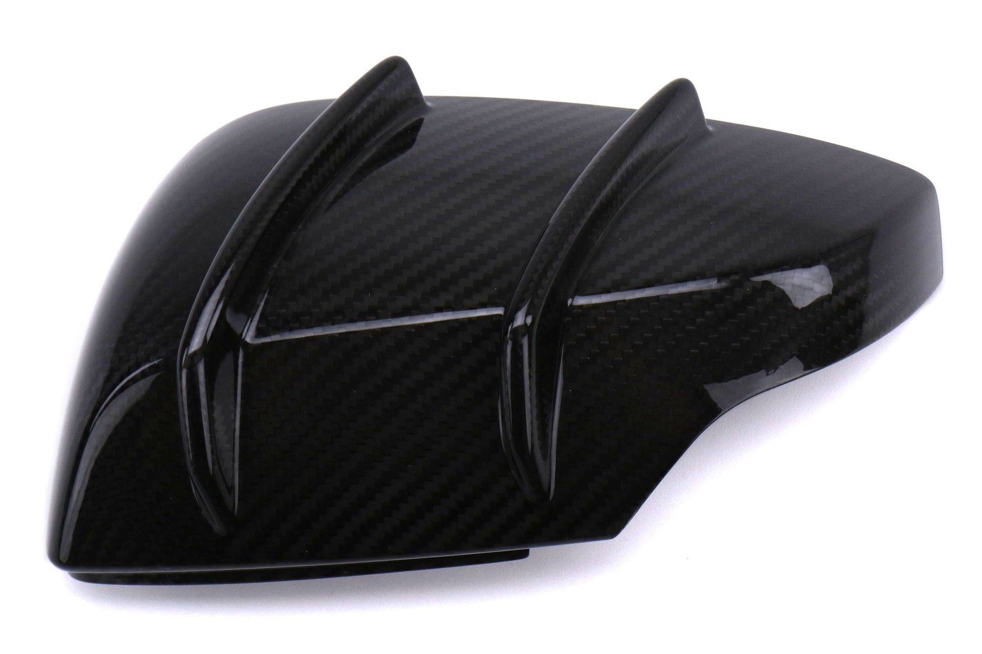 STI Driver Side Dry Carbon Mirror Cover - 2015-2021 Subaru WRX / STI / 2015-2017 Crosstrek