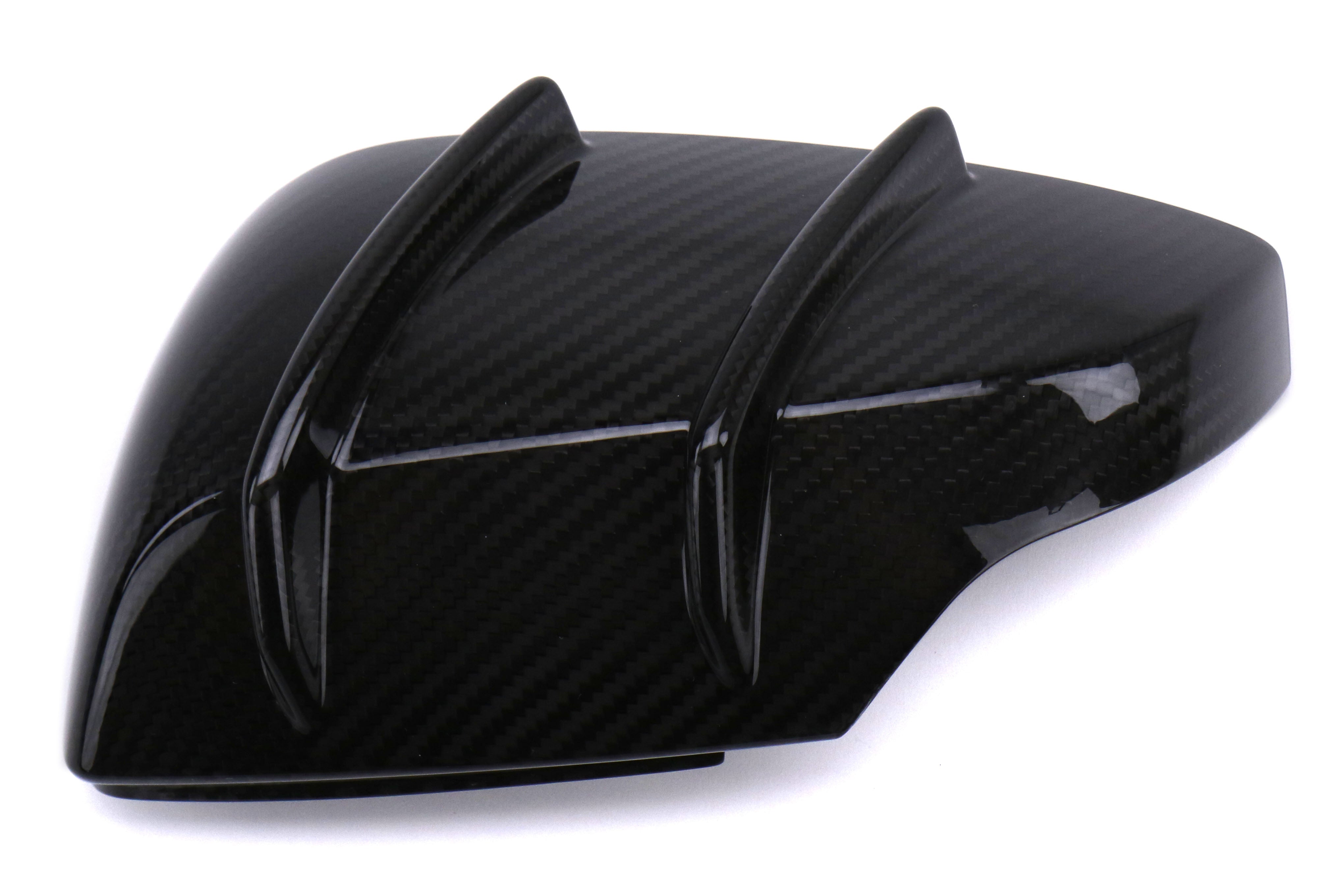 STI Driver Side Dry Carbon Mirror Cover - 2015-2021 Subaru WRX / STI / 2015-2017 Crosstrek