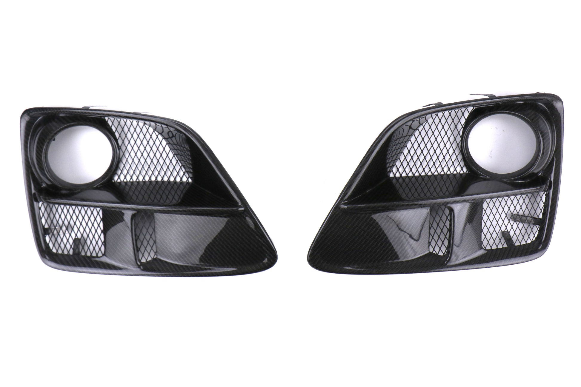 Seibon Carbon Fiber Fog Light Surrounds - 2015-2021 Subaru WRX/STI