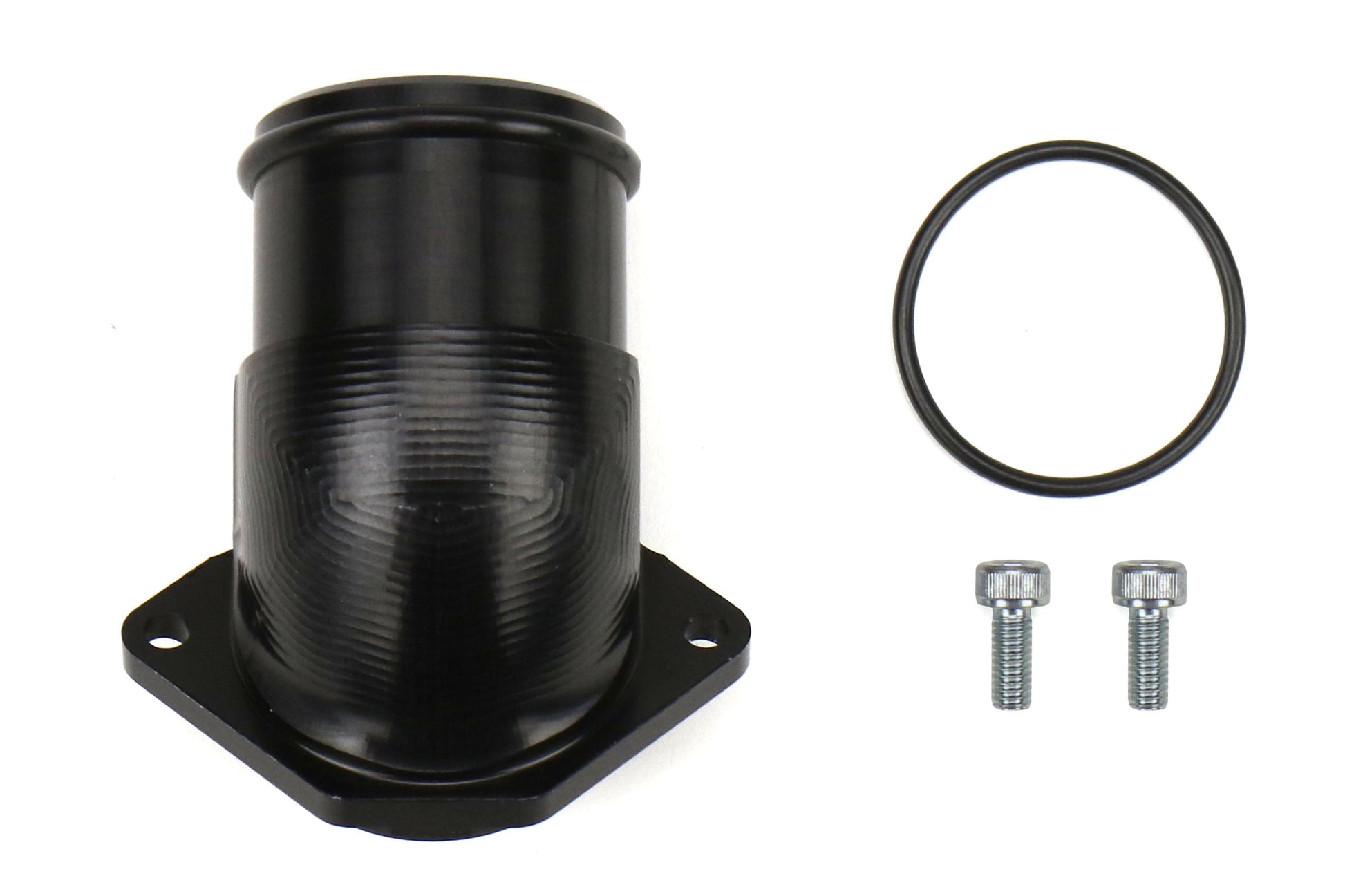 IAG Replacement Blow Off Valve Elbow Black - Subaru Models (inc. 2002-2007 WRX / 2004-2020 STi)