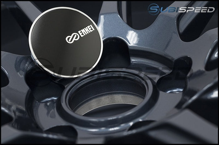 Enkei TS10 Blue Silver 18x9.5 +35 5x114.3 (Single Wheel) - 2015-2023 Subaru WRX / 2015-2021 STI / 2019-2023 Forester