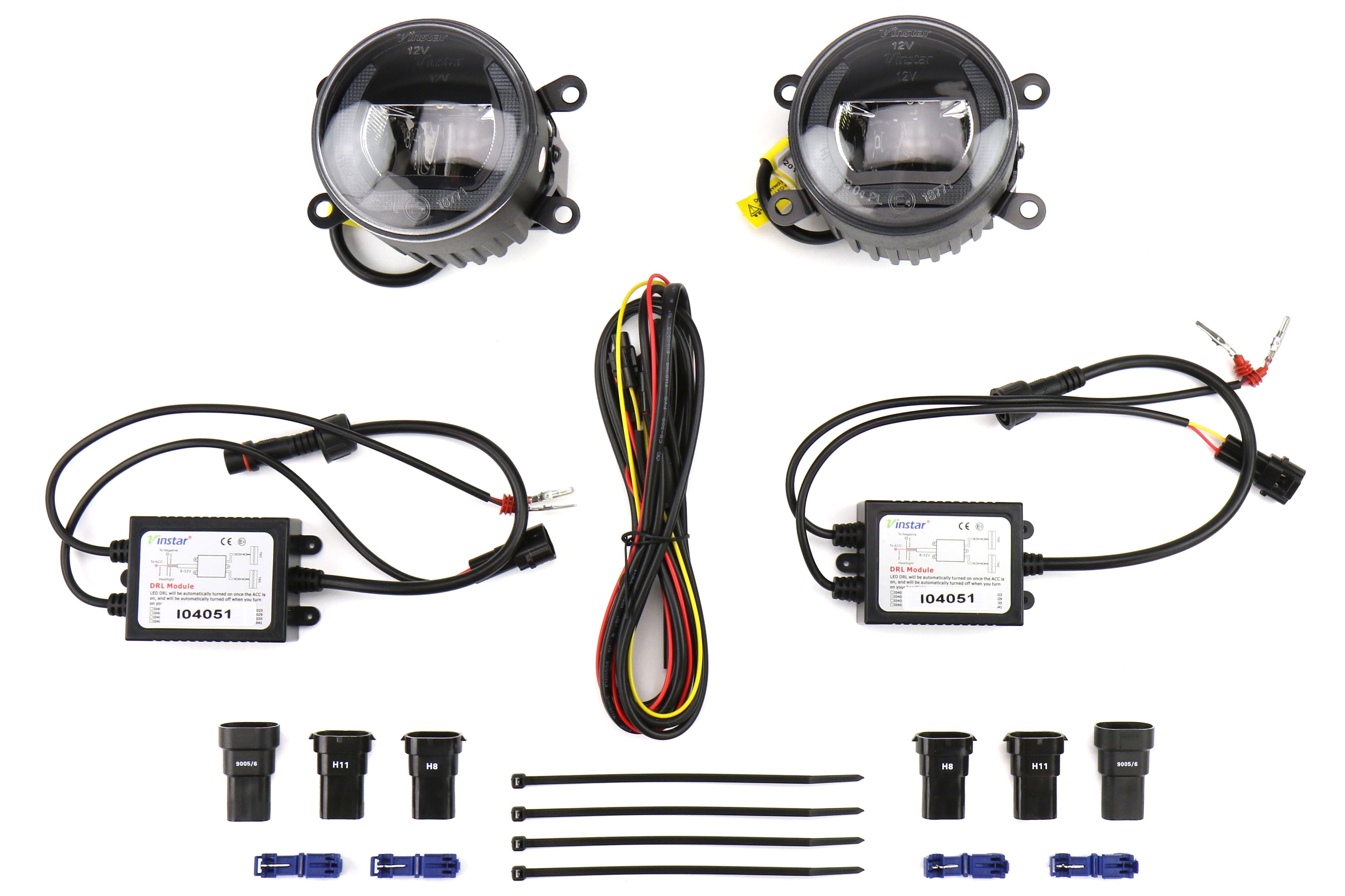 OLM Corona Ring DRL LED Fog Lights - Subaru Models (Inc. 2015-2021 WRX / STI / 2014-2018 Forester))