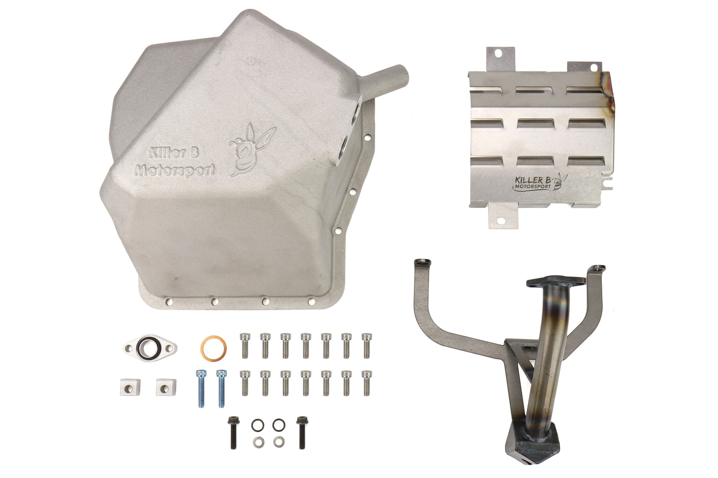 Killer B Motorsport Aluminum Oil Pan Package - Subaru Models (inc. 2002-2014 WRX / 2004-2021 STI)