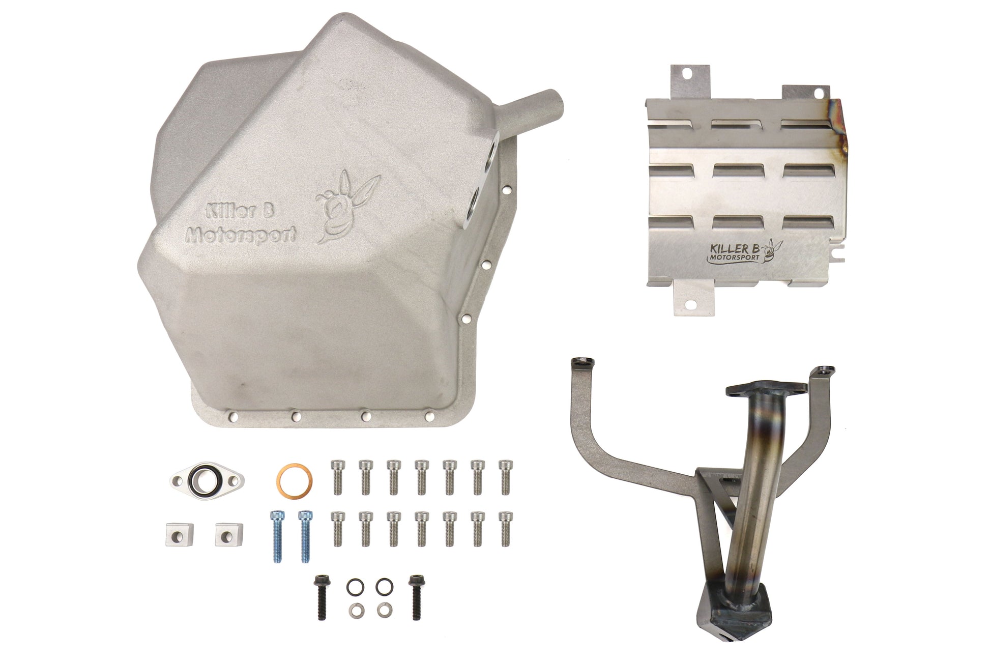 Killer B Motorsport Aluminum Oil Pan Package - Subaru Models (inc. 2002-2014 WRX / 2004-2021 STI)