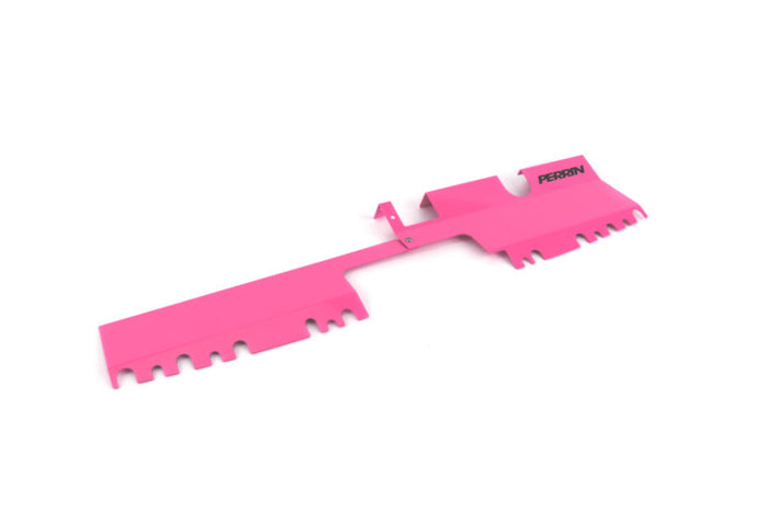 PERRIN Radiator Shroud (Hyper Pink) - 2015-2021 Subaru WRX / STI