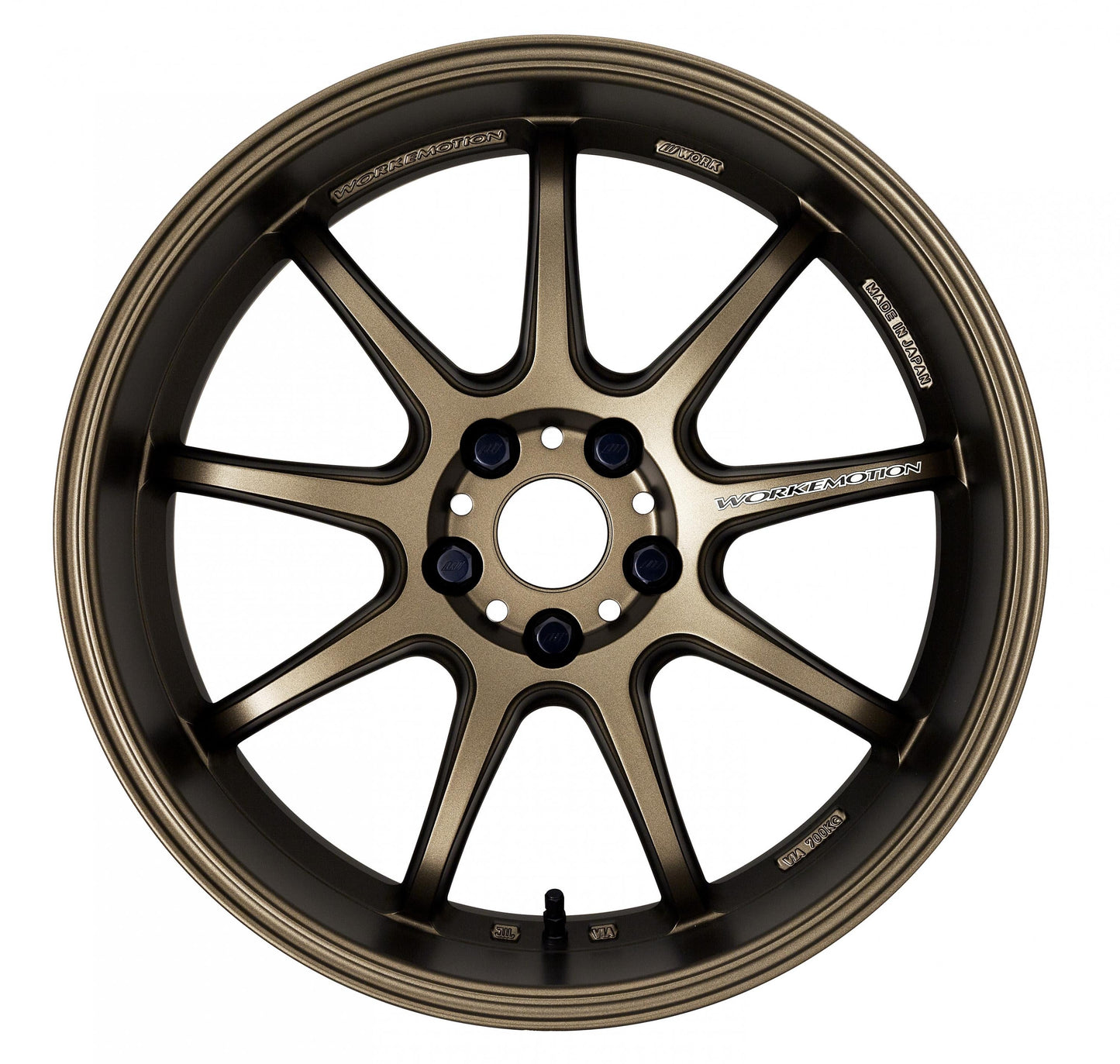 Work Wheels Emotion D9R  Matte Bronze (65mm Rim Depth) 18x9.5 +38 5x114.3 (Sold As Pair) - 2015-2024 Subaru WRX / 2015-2021 STI / 2019-2024 Forester