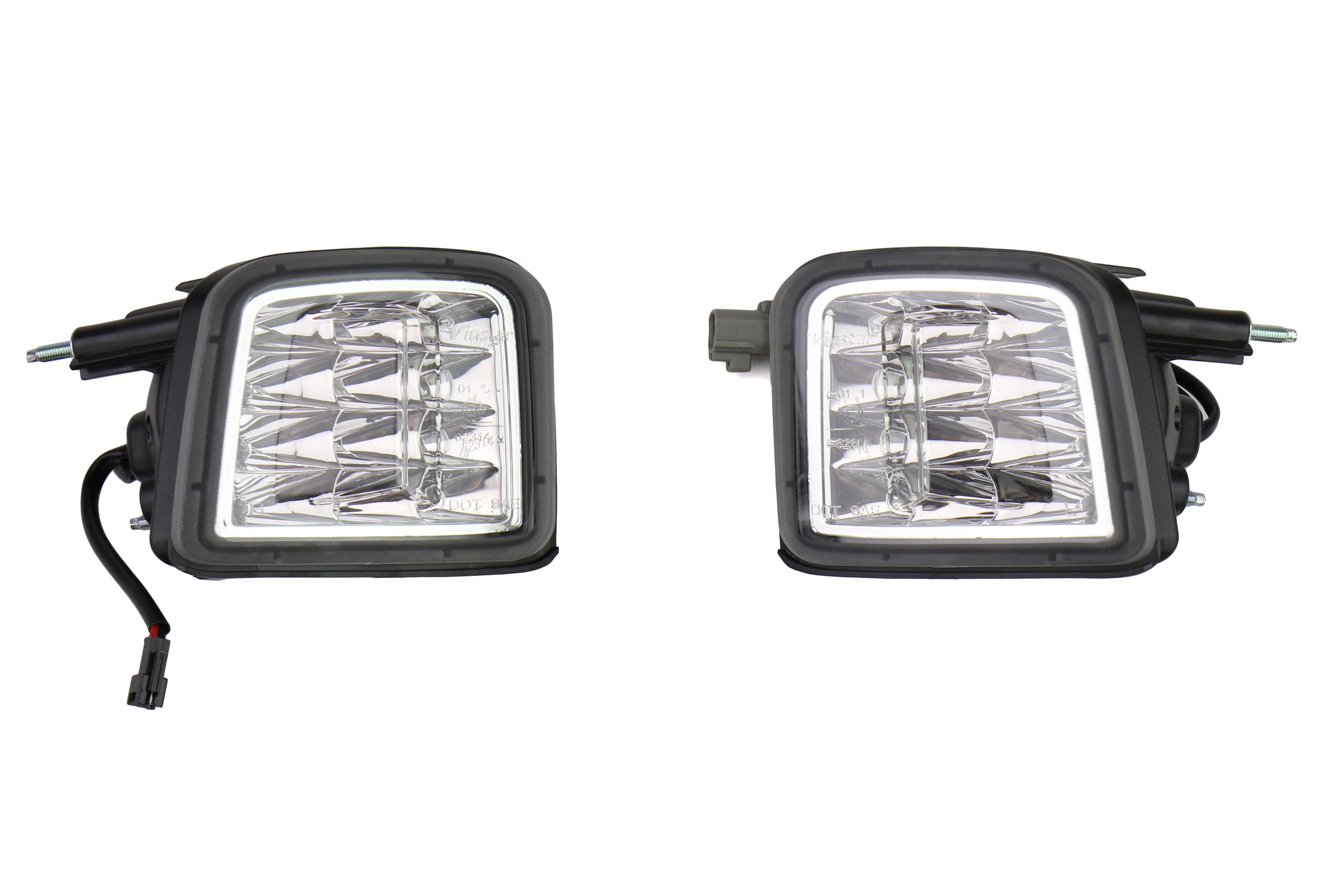 OLM Turn Signal Housing - Clear Lens With Chrome Reflector - 2015-2017 Subaru WRX / STI