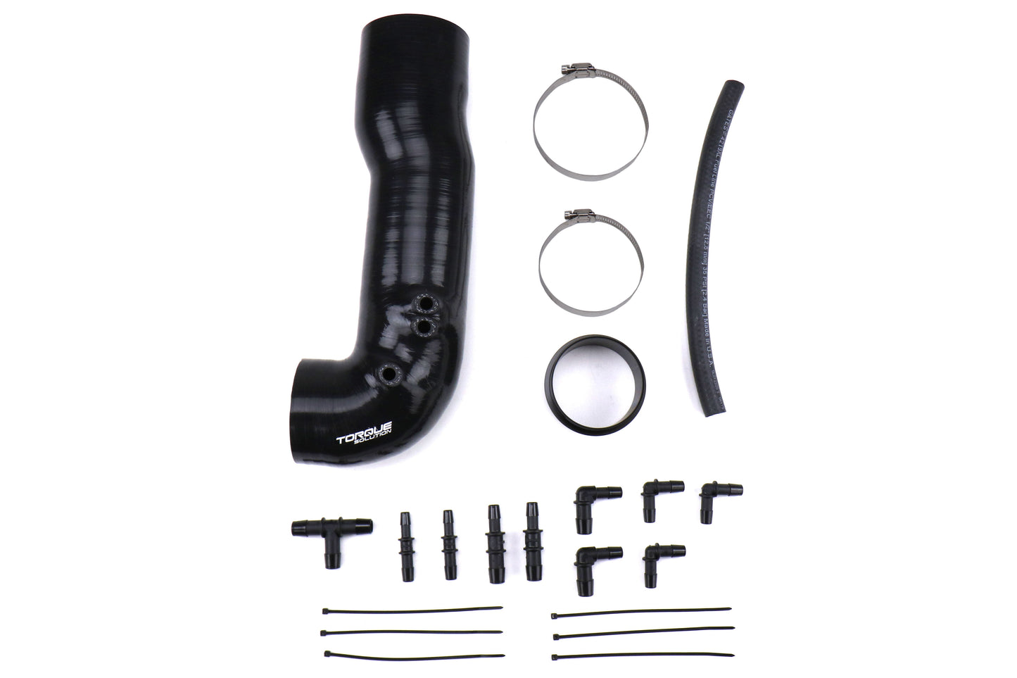 Torque Solution Non-Recirculating Turbo Inlet Hose - 2002-2021 Subaru WRX / 2004-2021 STI / 2004-2008 Forester XT