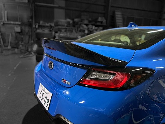 Legsport Club Sports Original Duck End Spoiler - Carbon Fiber - 2022-2024 Toyota GR86 / Subaru BRZ