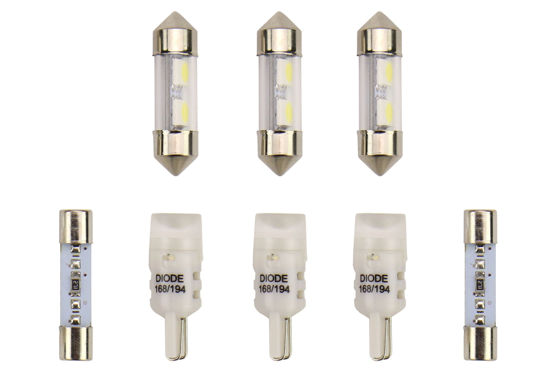 Diode Dynamics Stage 1 Cool White LED Interior Lighting Kit - 2015-2021 Subaru WRX / STI | DD0266