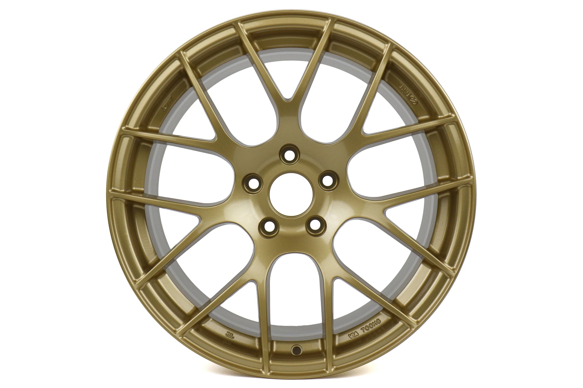 Enkei Raijin Gold 18x9.5 +35 5x114.3 (Single Wheel)  - 2015-2024 Subaru WRX / 2015-2021 STI / 2019-2024 Forester