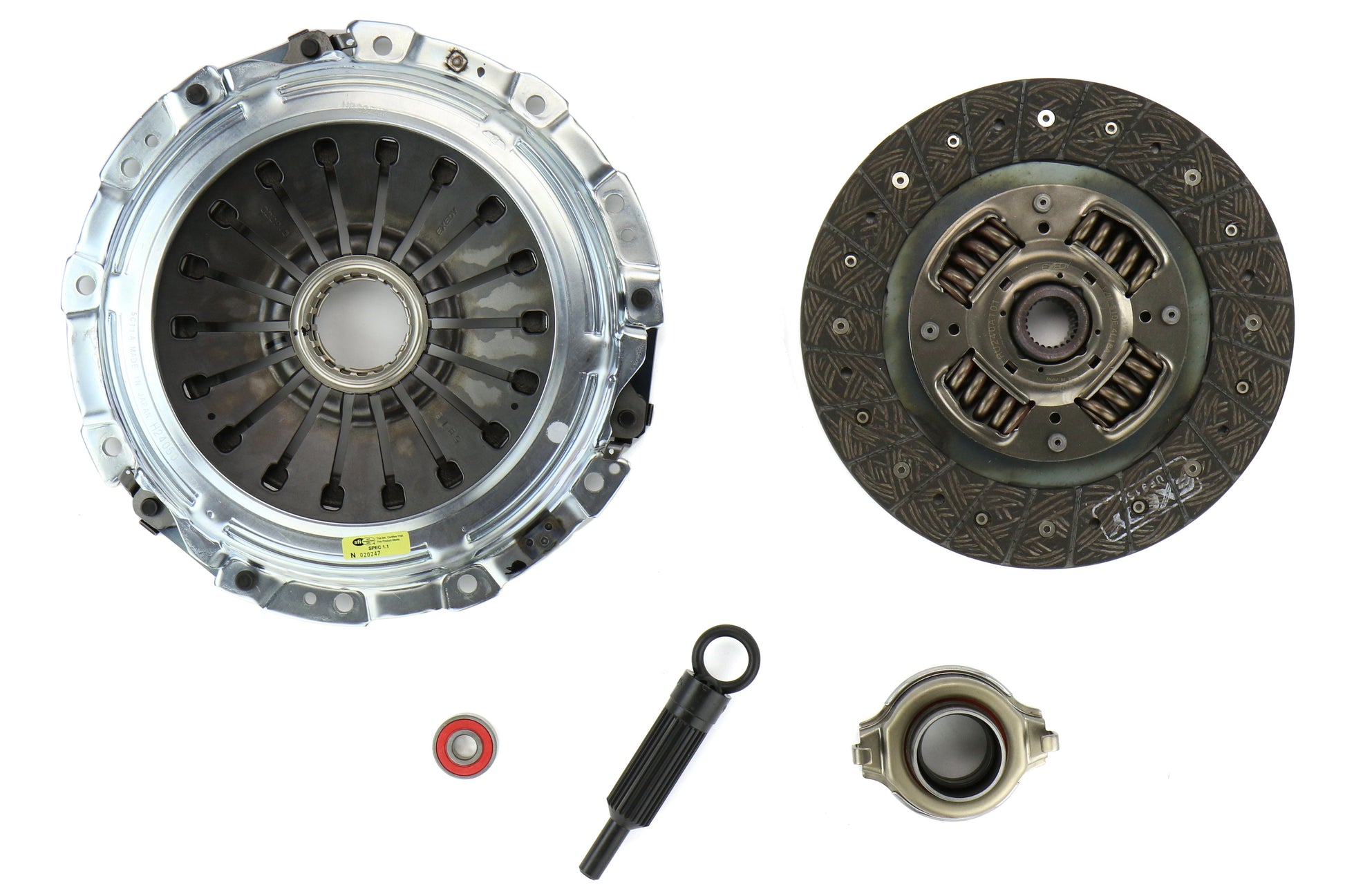 Exedy Stage 1 Heavy Duty Organic Disc Clutch Kit - 2004-2021 Subaru STI