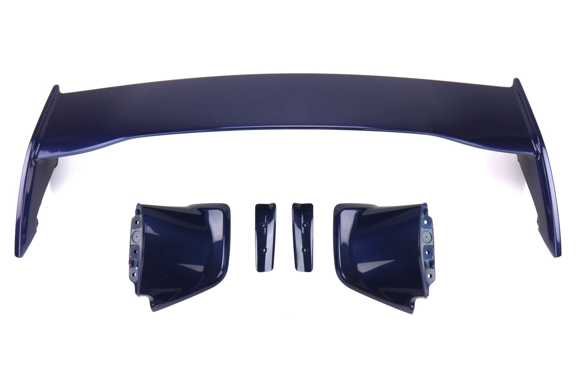 OLM STI Style Paint Matched Spoiler (E8H Galaxy Blue Pearl) - 2015-2021 Subaru WRX / STI