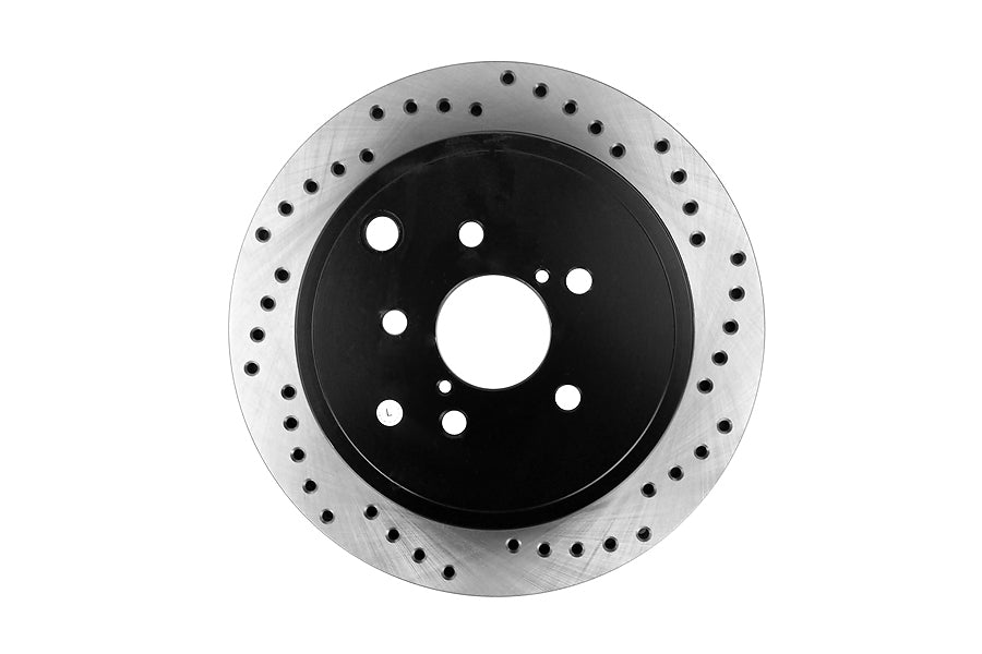 Stoptech Drilled Rear Left Rotor Single - Subaru/Scion Models (inc. 2013-2016 Scion FR-S / 2013-2024 Subaru BRZ / 2017-2024 Toyota GR86)