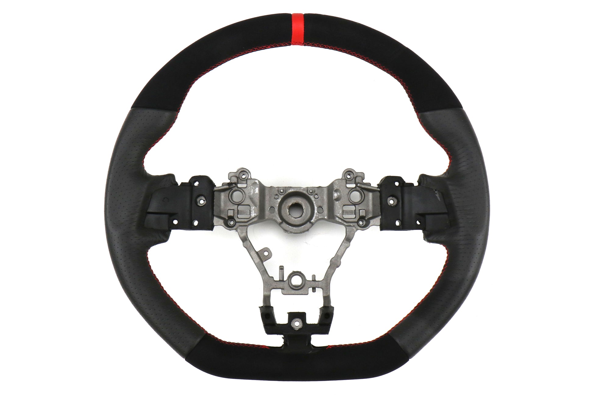 FactionFab Steering Wheel Leather and Suede - 2015-2021 Subaru WRX / STI