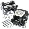 S&S Cycle 08-16 Touring Super Stock 89cc Cylinder Head Kit - Wrinkle Black