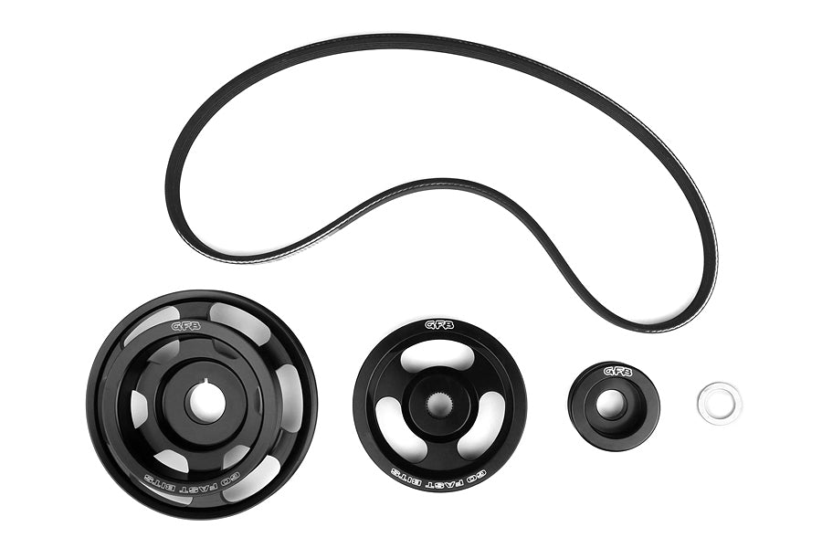 Go Fast Bits Underdrive Pulley Kit - Subaru Models (inc. 2008-2014 WRX / 2008+ STI)