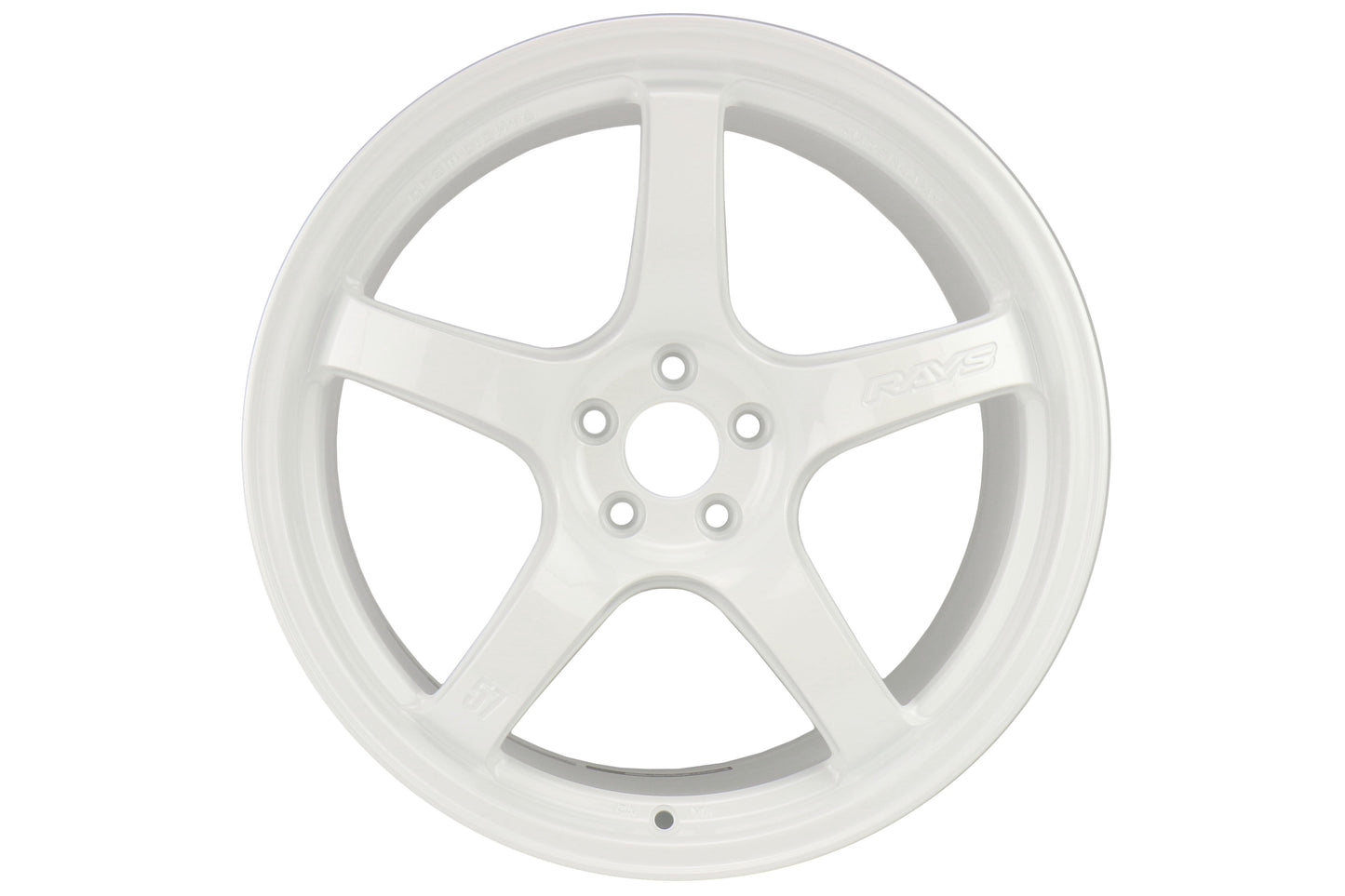 Rays Gram Lights 57CR Ceramic Pearl 18x9.5 +38mm 5x100 (Single Wheel) - 2013-2024 Subaru BRZ / Scion FR-S / Toyota GR86 / 2014-2018 Subaru Forester