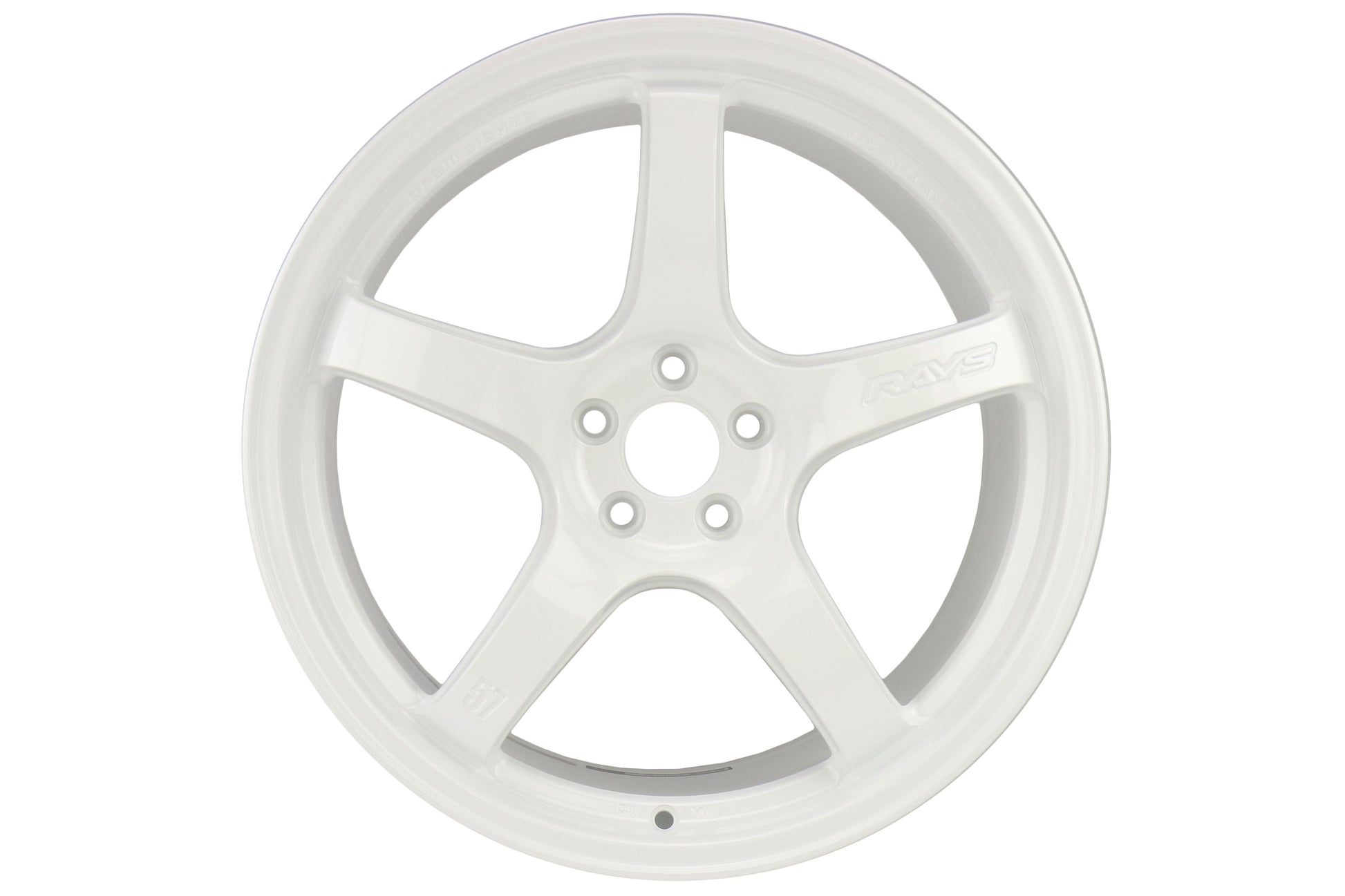 Rays Gram Lights 57CR Ceramic Pearl 18x9.5 +38mm 5x100 (Single Wheel) - 2013-2024 Subaru BRZ / Scion FR-S / Toyota GR86 / 2014-2018 Subaru Forester