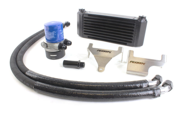 PERRIN Oil Cooler Kit - 2002-2024 Subaru WRX / 2004-2021 STI