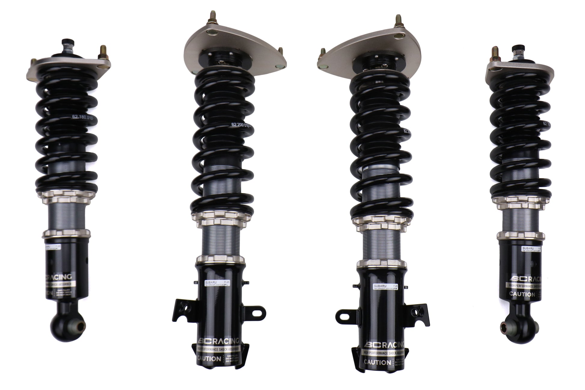 BC Racing DS Series Coilovers 10k front / 10k Rear - 2015 Subaru WRX  / 2015-2017 Subaru STI