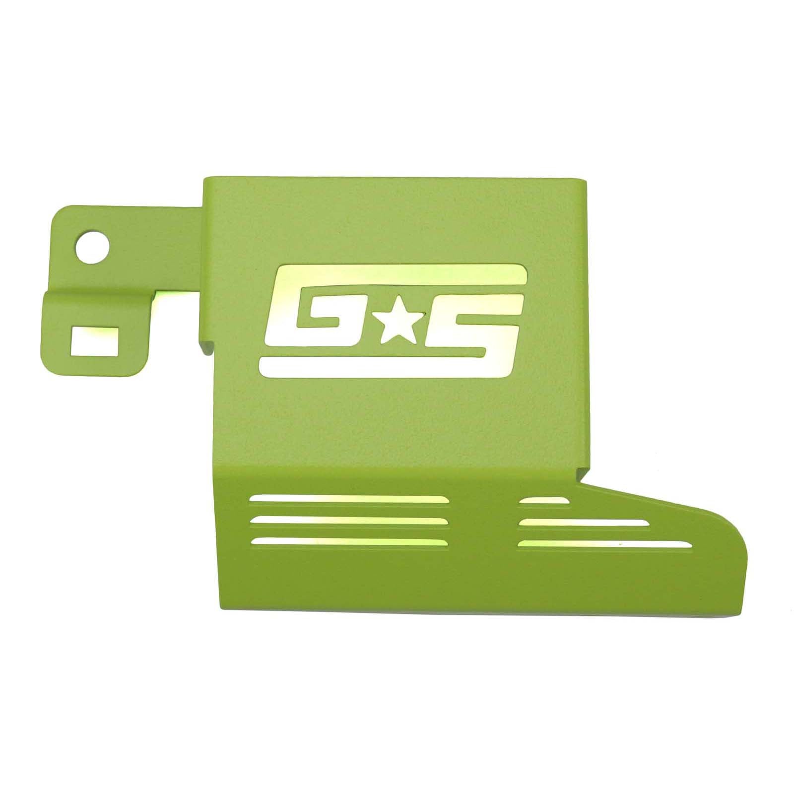 GrimmSpeed Boost Control Solenoid Cover Neon Green - 2008-2021 Subaru STI