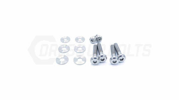Dress Up Bolts Titanium Hardware Trunk Kit - 2015-2021 Subaru WRX / STI