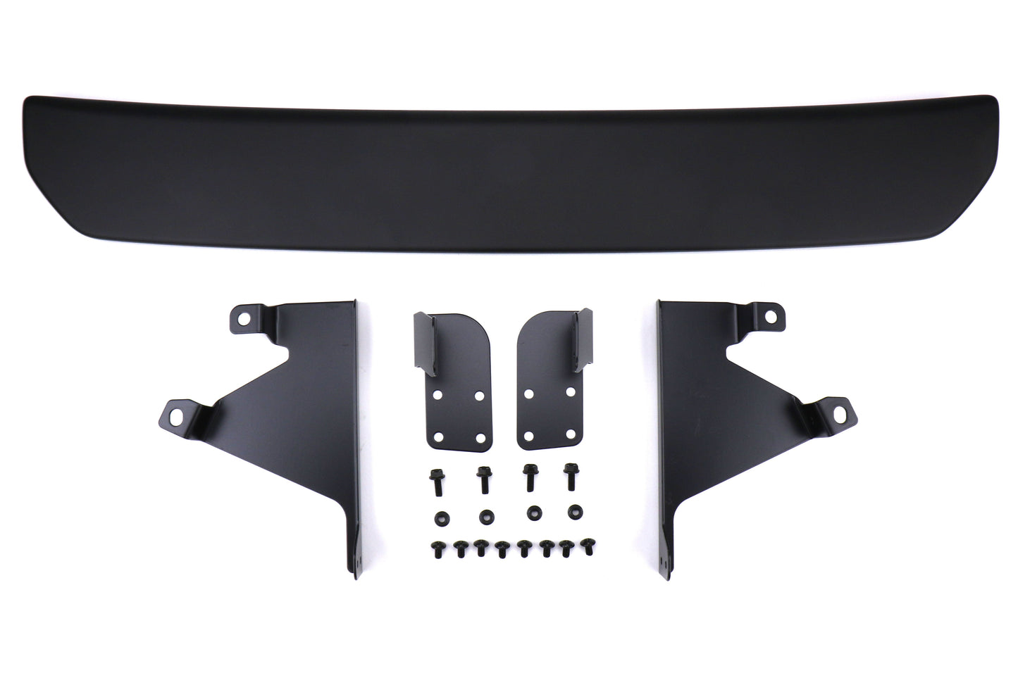 OLM S Style Rear Diffuser - Black - 2015-2021 Subaru WRX / STI