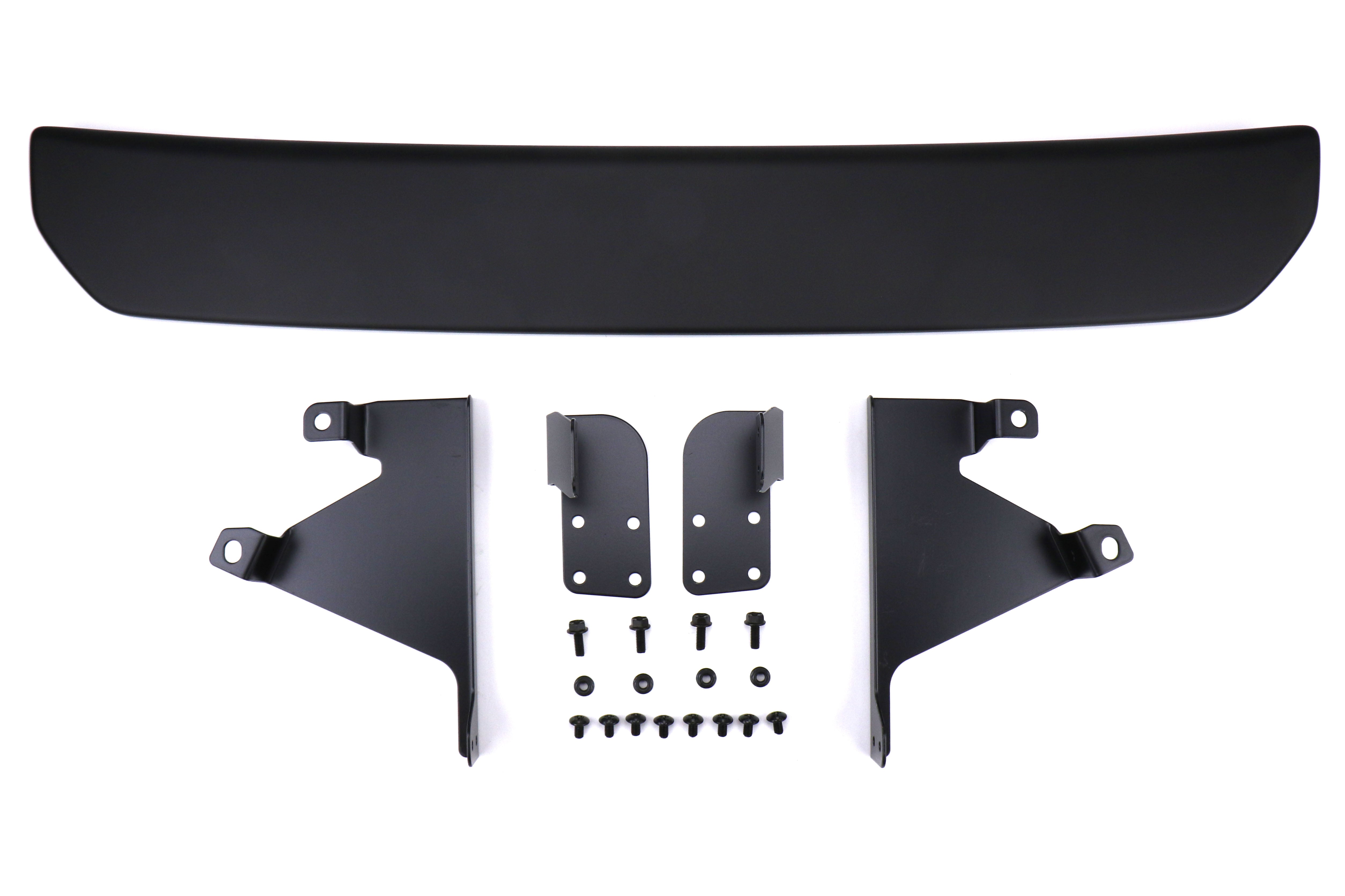 OLM S Style Rear Diffuser - Black - 2015-2021 Subaru WRX / STI