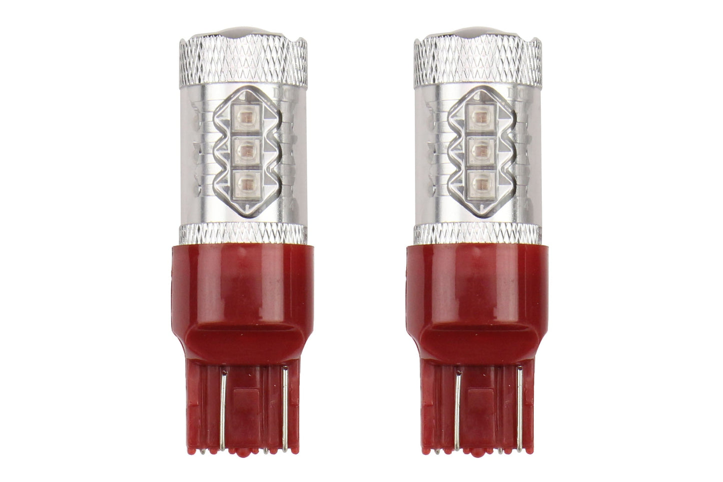 Diode Dynamics 7443 XP80 LED Red Bulb Pair - Subaru Models (inc. 2015-2021 WRX / STI / 2013-2016 BRZ)