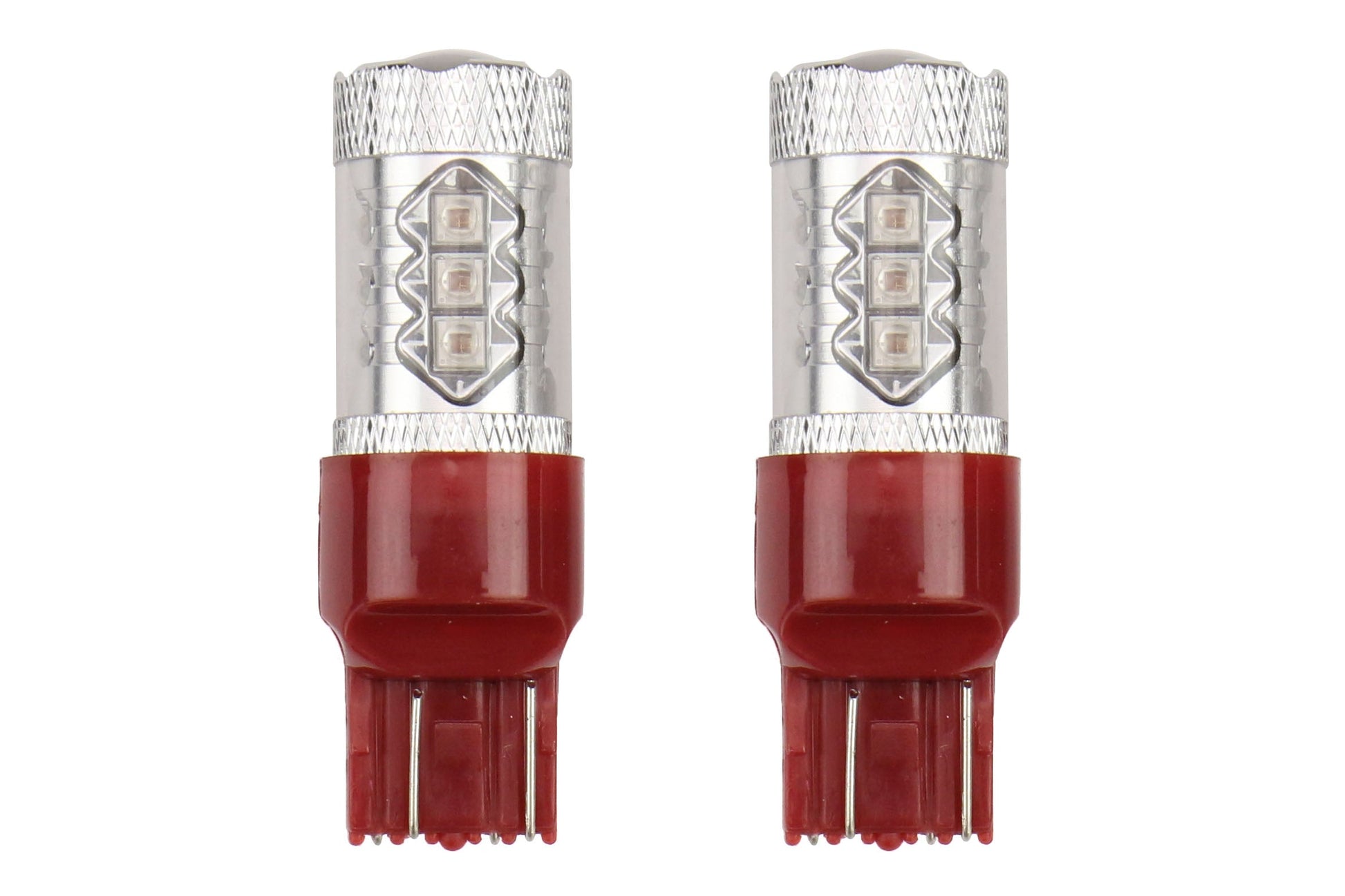 Diode Dynamics 7443 XP80 LED Red Bulb Pair - Subaru Models (inc. 2015-2021 WRX / STI / 2013-2016 BRZ)