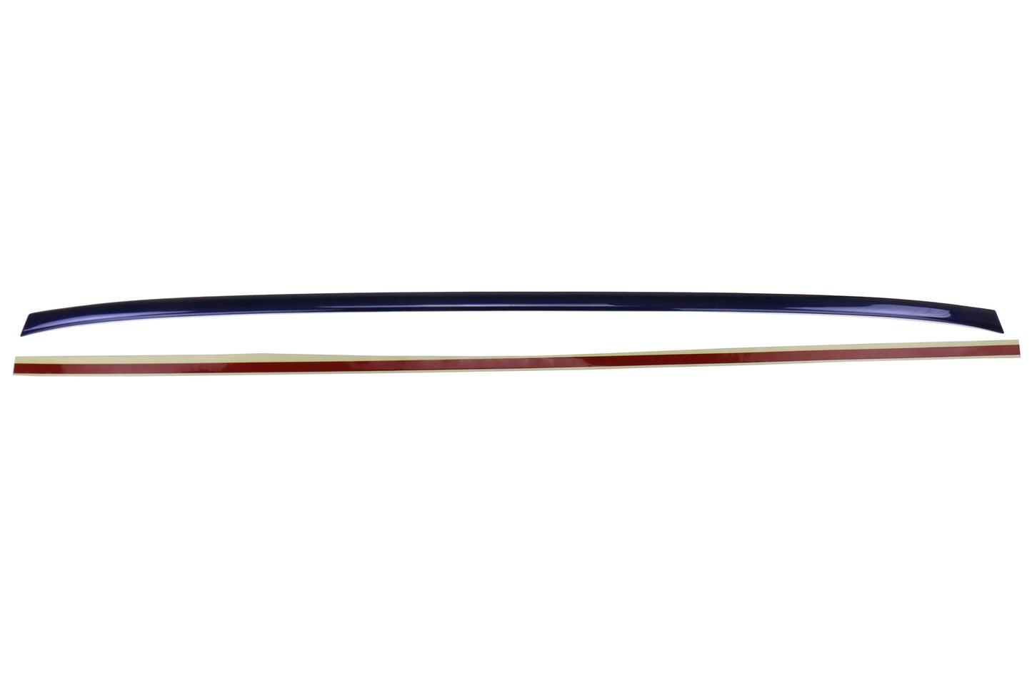 OLM Paint Matched Trunk Hole Delete for OEM Short Spoiler - Lapis Blue (K3X) - 2015-2021 Subaru WRX / STI
