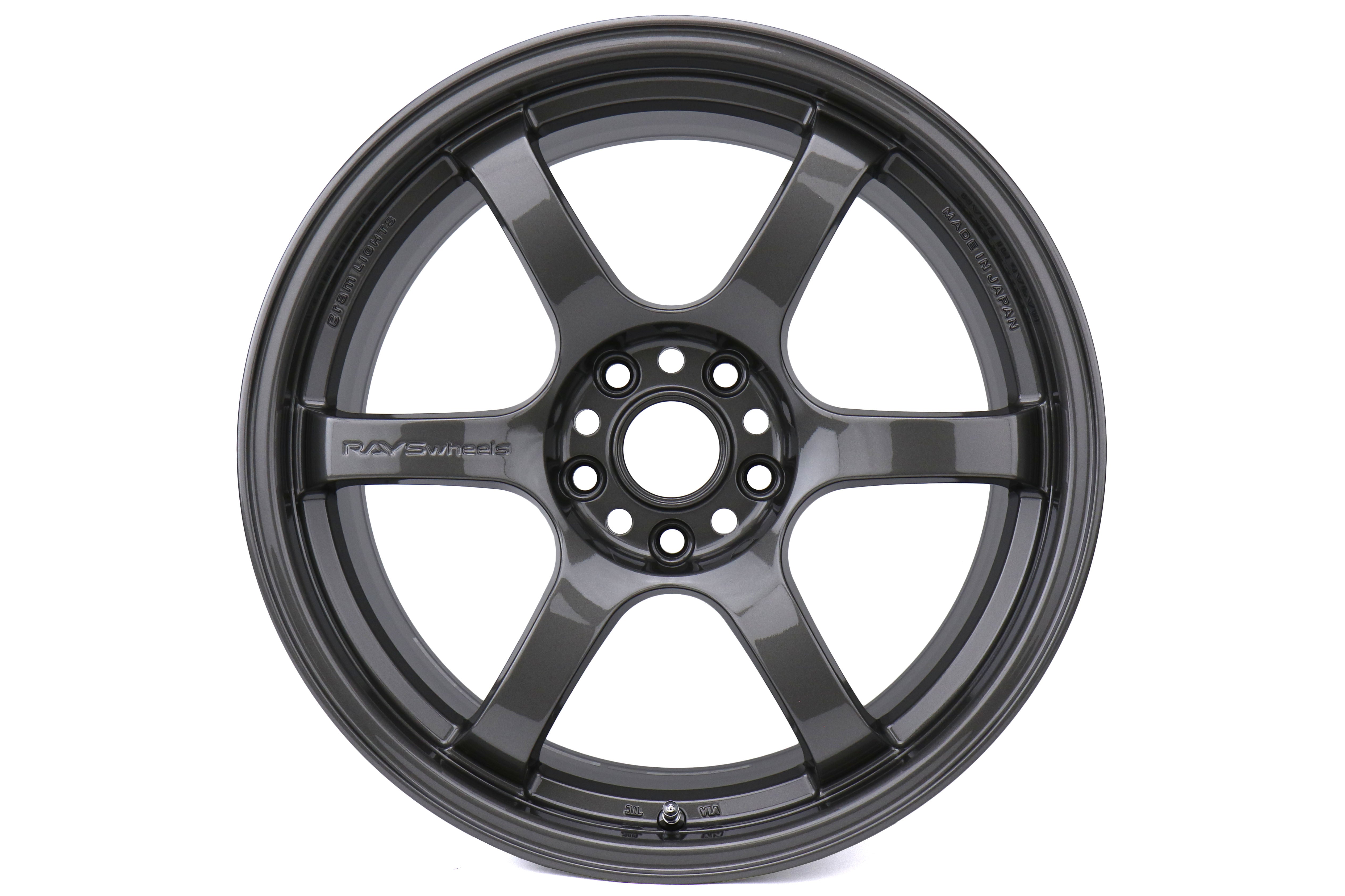 Rays Gram Lights 57DR Gunmetallic 18x9.5 +38mm 5x114.3 (Single Wheel) - 2015-2024 Subaru WRX / 2015-2021 STI / 2019-2024 Forester