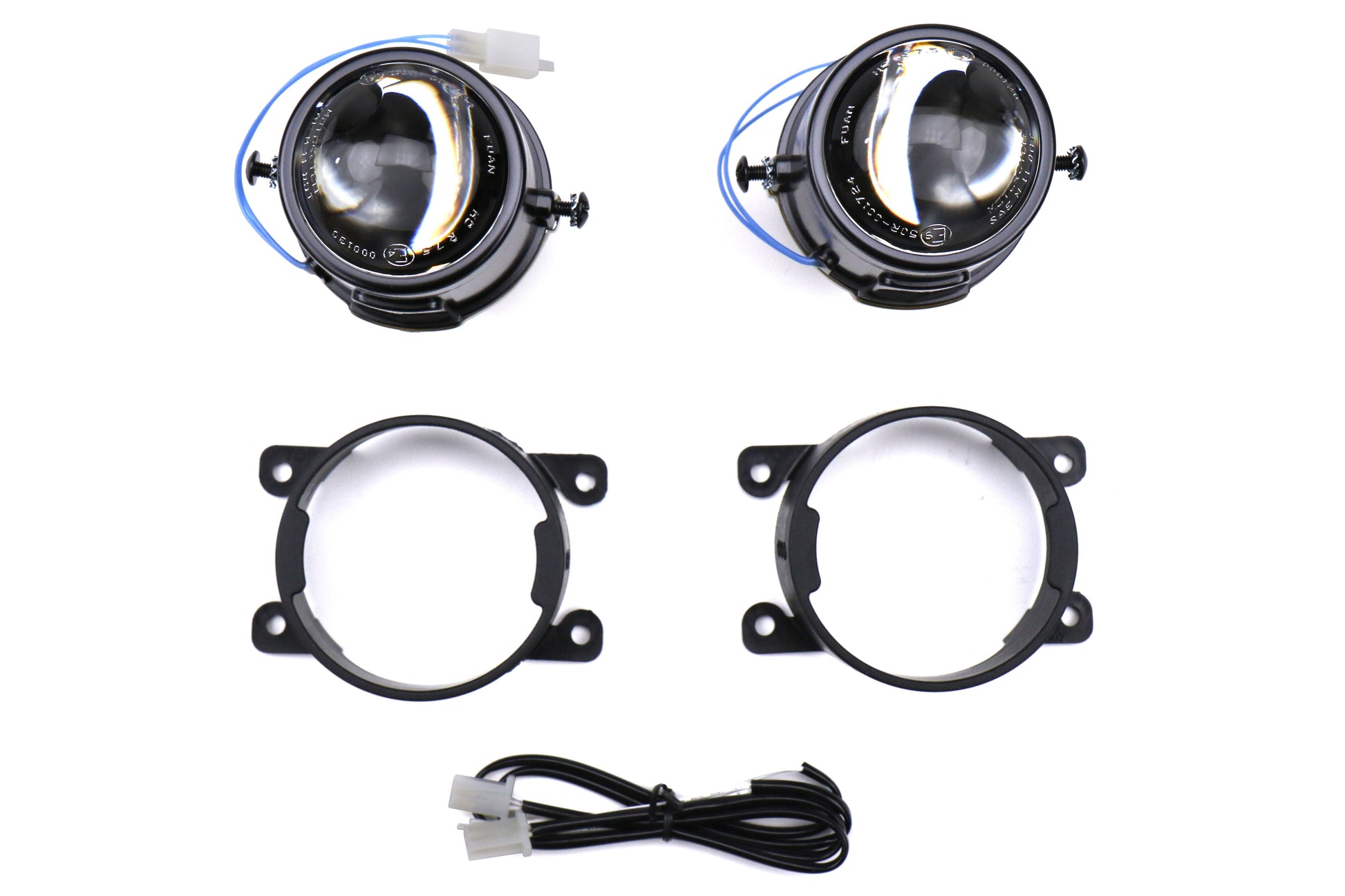 OLM Low / High Beam Projector Fog Lights - Subaru Models (Inc. 2015-2021 WRX / STI / 2013-2021 Scion FR-S / Subaru BRZ / Toyota 86)