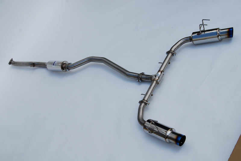 Invidia 2022+ Honda Civic Si (1.5T) 70mm N1 Cat Back Exhaust - Burnt TI Tips