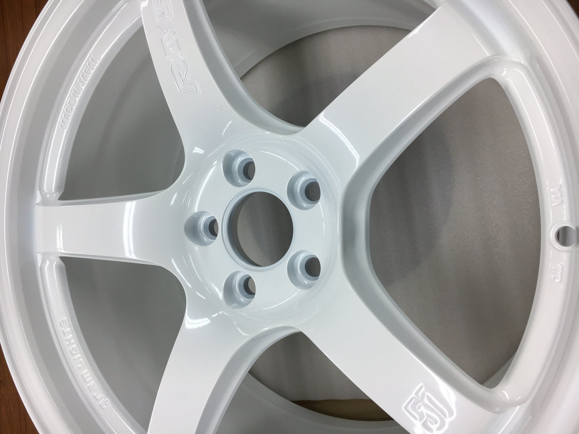 Rays Gram Lights 57CR Ceramic Pearl 18x9.5 +38mm 5x114.3 (Single Wheel) - 2015-2024 Subaru WRX / 2015-2021 STI / 2019-2024 Forester