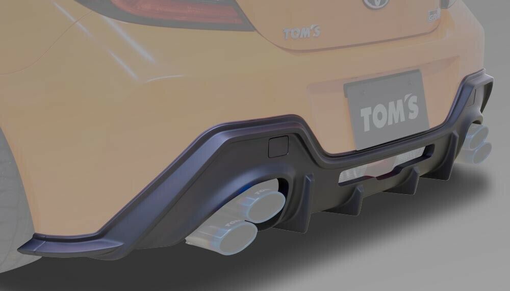 TOMS Rear Under Diffuser - Unpainted - 2022-2024 Toyota GR86