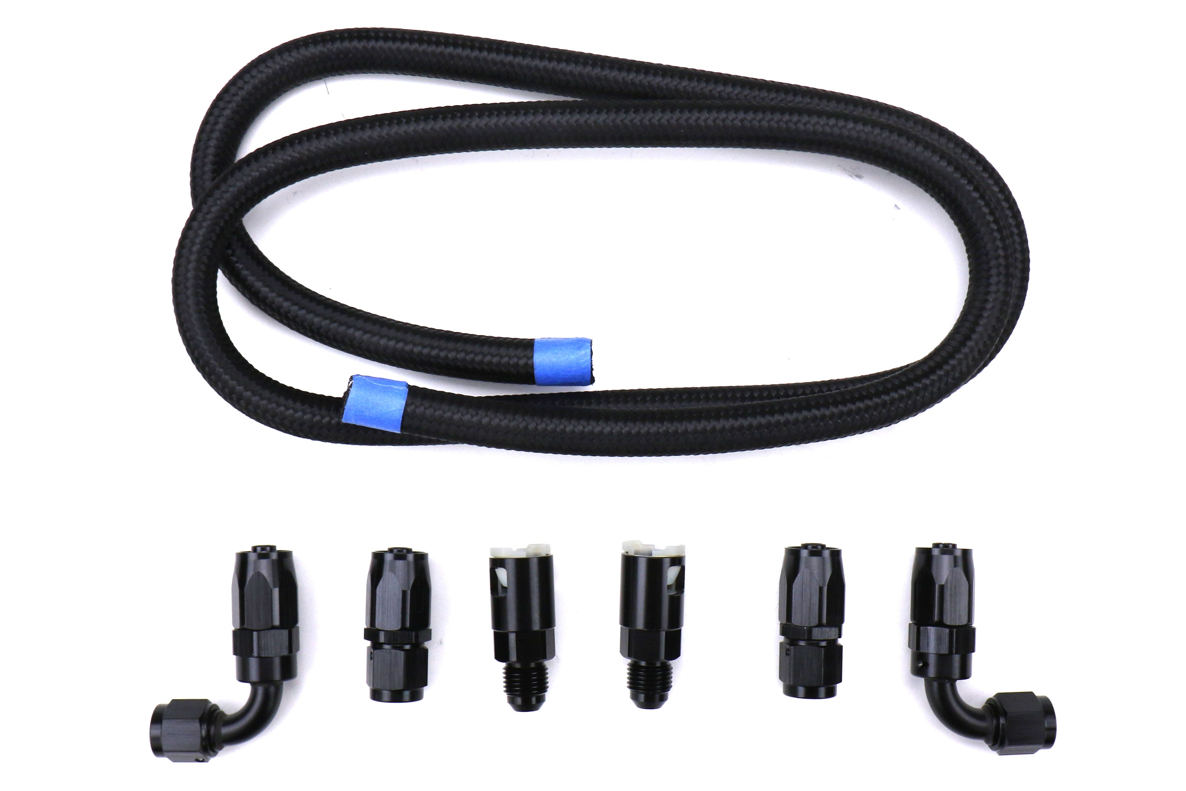 Torque Solution 6an Flex Fuel Add-On Kit - 2002-2014 Subaru WRX / 2007-2021 STI / 2004-2006 Baja / 2004-2013 Forester / 2005-2009 Legacy / Outback / 2005-2006 Saab 9-2X