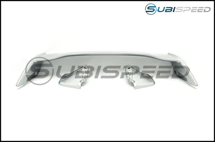 OLM STI Style Paint Matched Spoiler (G1U Silver Metallic) - 2015-2021 Subaru WRX / STI