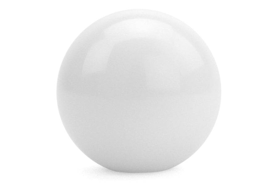 Killer B Motorsport WRC Style Round Shift Knob White Brushed 6MT - Subaru 6MT Models (inc. 2004+ STI / 2015+ WRX)