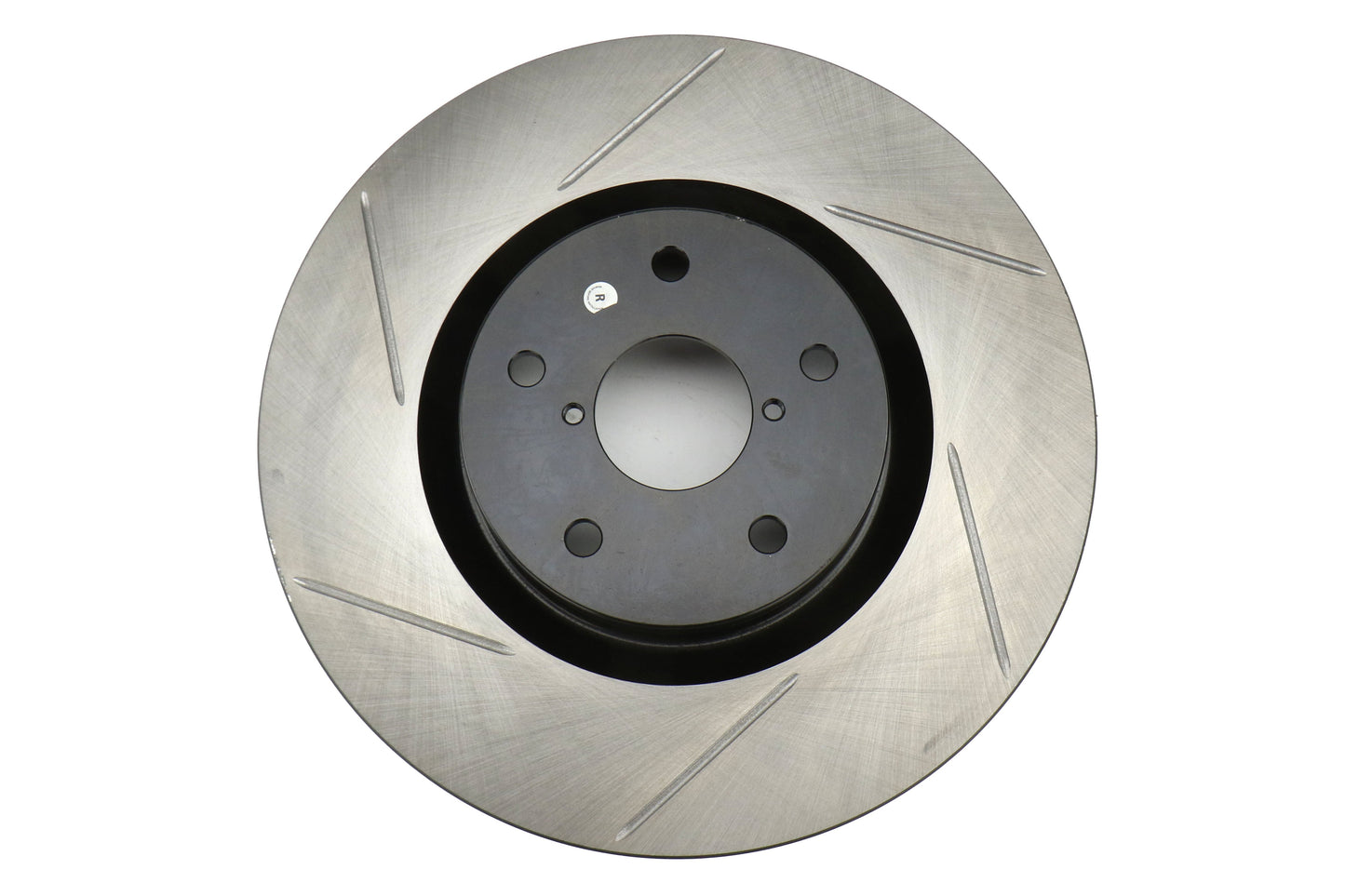 Stoptech Slotted Front Right Rotor Single - 2005-2017 Subaru STI