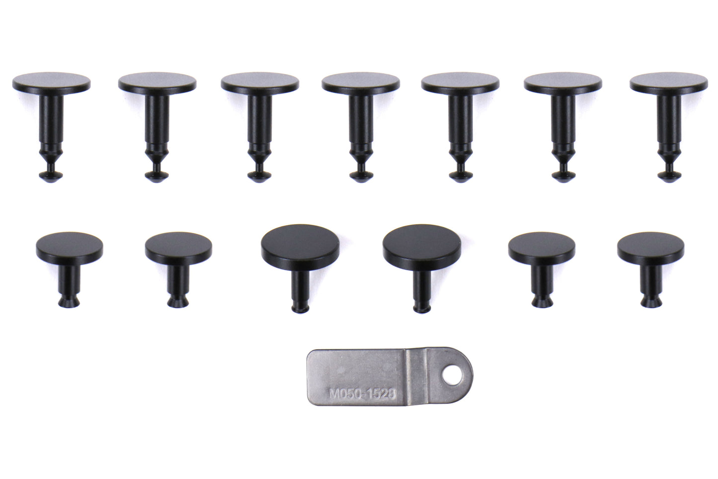 OLM Black Anodized Engine Bay Fastener Set - Black - 2015-2021 Subaru WRX / STI