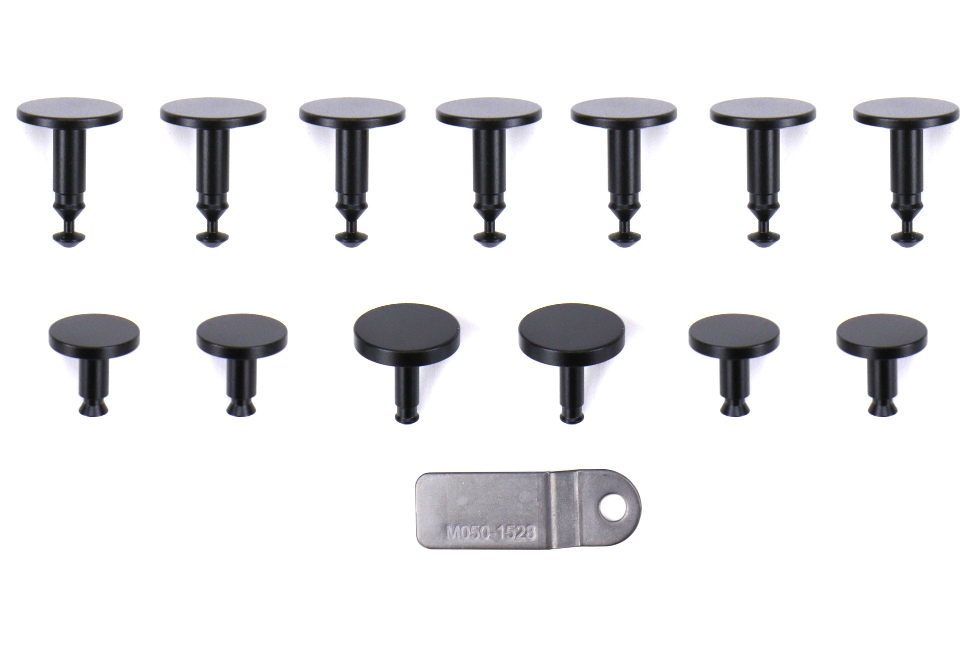 OLM Black Anodized Engine Bay Fastener Set - Black - 2015-2021 Subaru WRX / STI