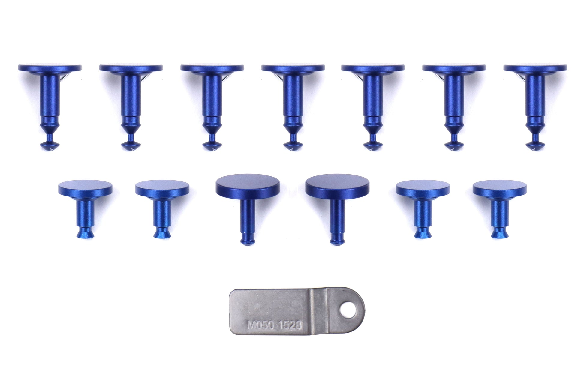 OLM Blue Anodized Engine Bay Fastener Set - Blue - 2015-2021 Subaru WRX / STI