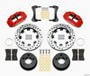 Wilwood Narrow Superlite 4R Front Kit 12.19in Drilled Red 87-89 Jeep YJ